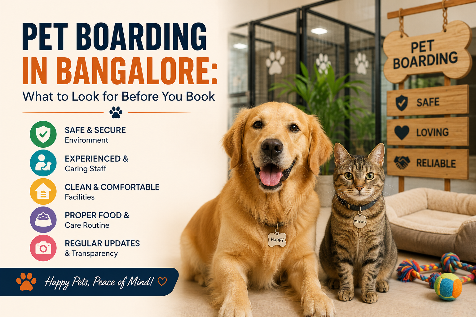 Pet Boarding in Bangalore: What to Look for Before You Book