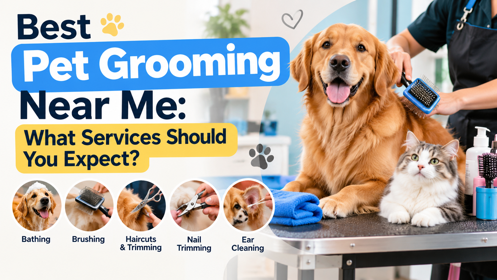 Best Pet Grooming Near Me: What Services Should You Expect?