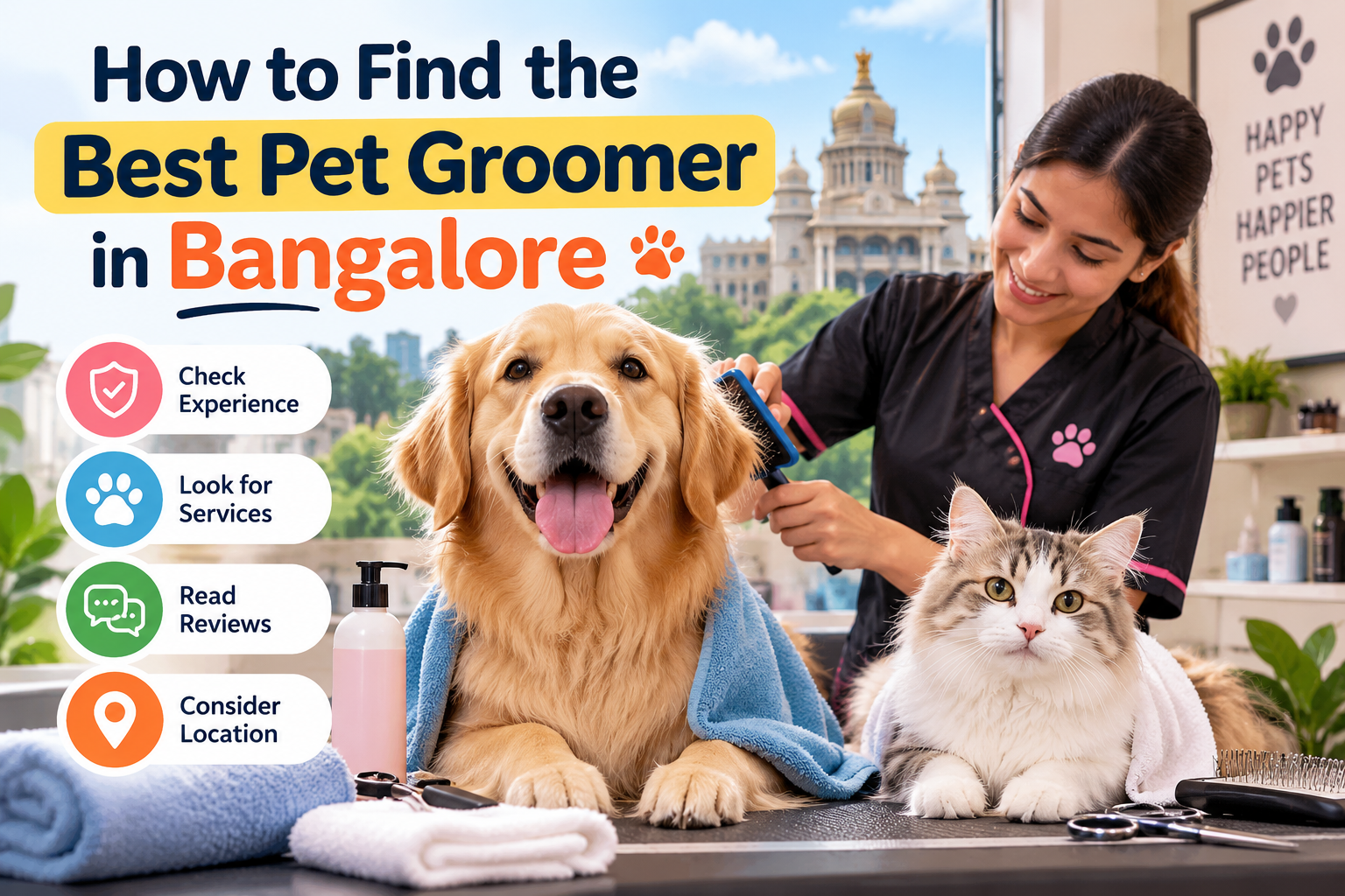 How to Find the Best Pet Groomer in Bangalore